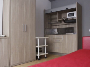 Nievo33 single room kitchenette